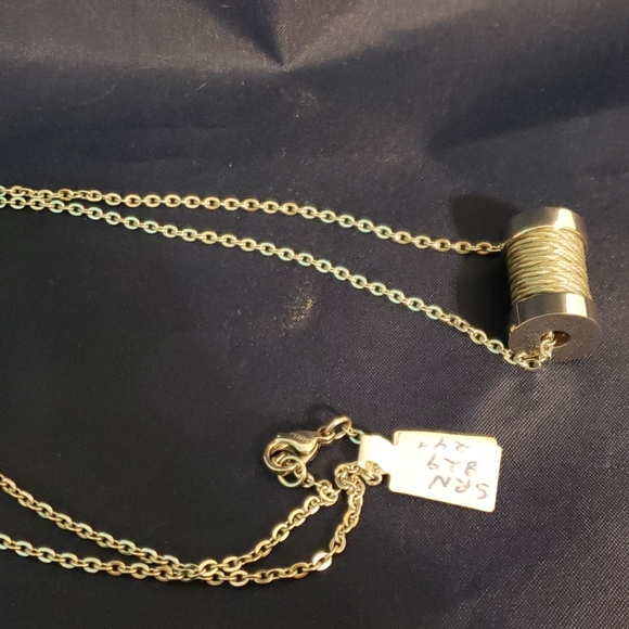 Chisel Steel cylinder on curb chain - Picture 3 of 4